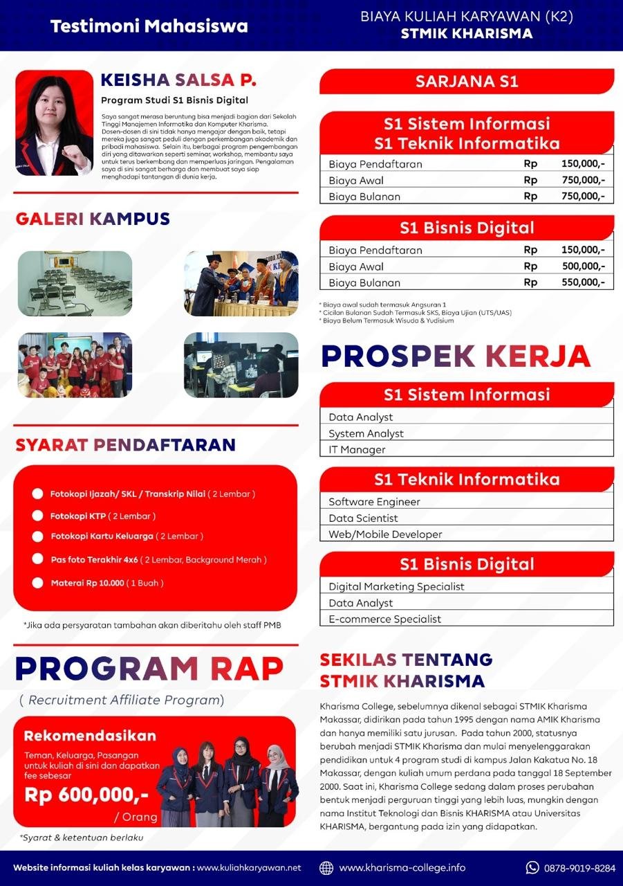Brosur Belakang